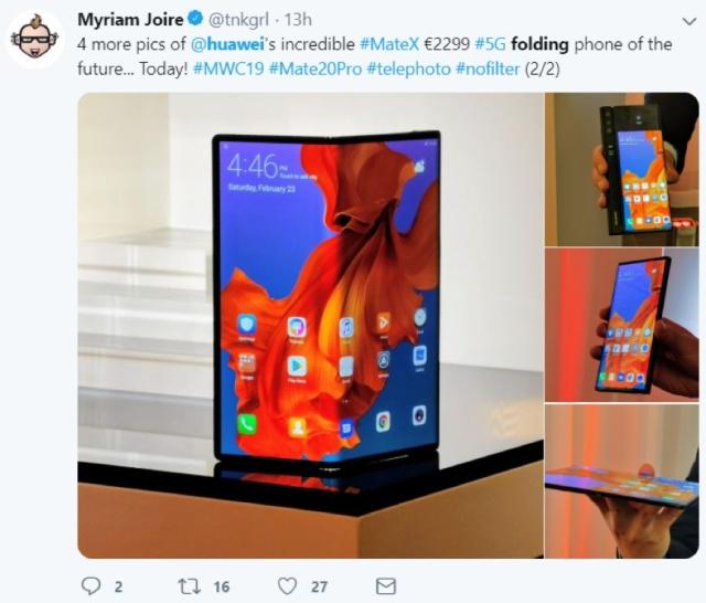 華為5G折疊屏火了！外國網(wǎng)友已“瘋”，反應(yīng)真是太搞笑了