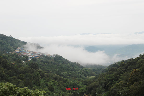 西雙版納南糯山云海