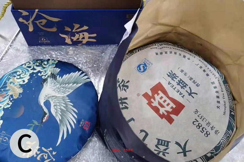 大益滄海有防偽標貼也會有假貨？