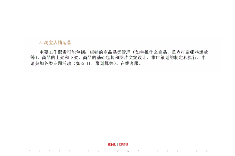 網店運營做什么