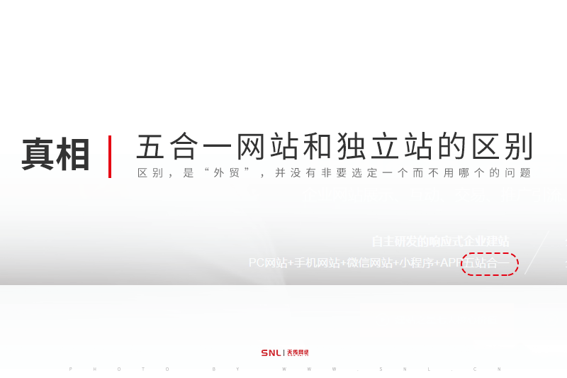 五合一網(wǎng)站建設(shè)和外貿(mào)獨(dú)立站的區(qū)別？