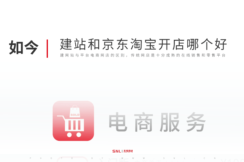 建網(wǎng)站和到京東淘寶開網(wǎng)店哪個好？