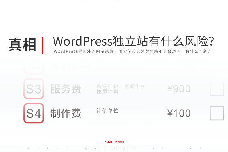 WordPress英文獨(dú)立站有什么風(fēng)險(xiǎn)？
