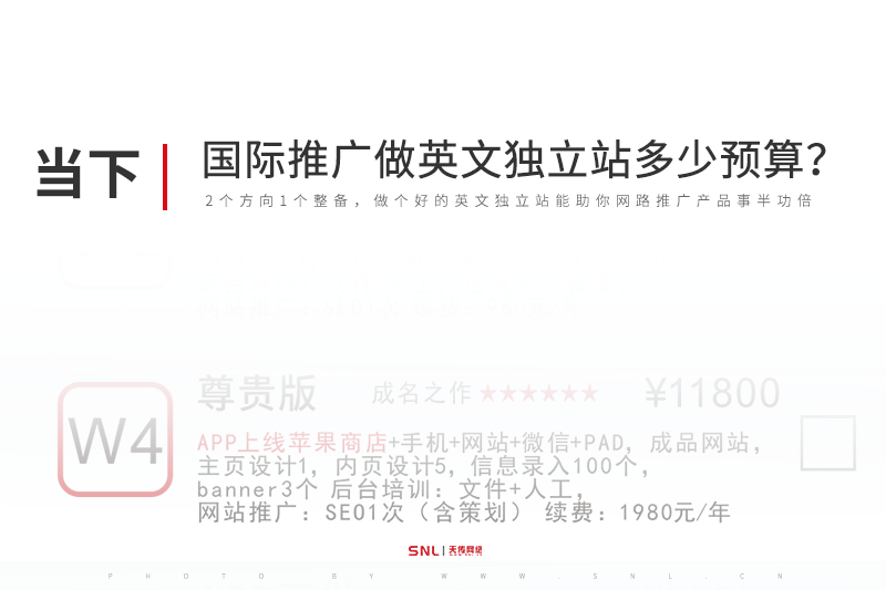 產(chǎn)品做國(guó)際推廣做英文獨(dú)立站要多少預(yù)算？
