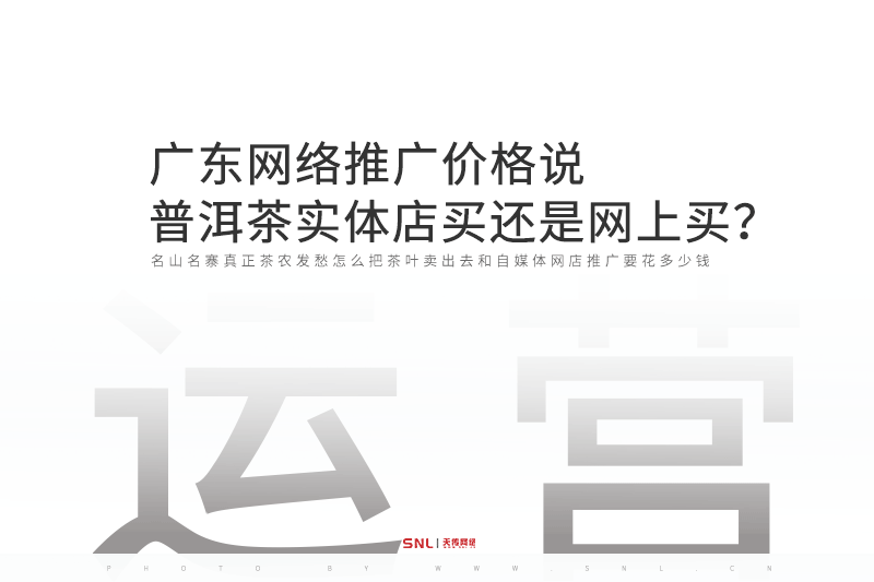 廣東網(wǎng)絡(luò)推廣價(jià)格說普洱茶實(shí)體店買還是網(wǎng)上買